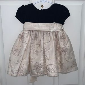 Cinderella, 18-24M, Simply Just Gorgeous, Velvety Black Bodice & Golden Skirt